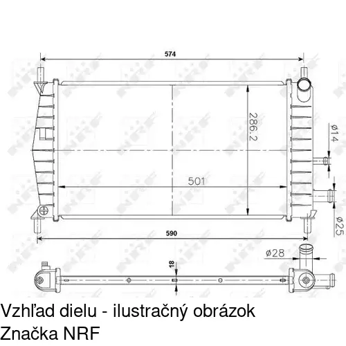 Chladiče vody 321008-4 /POLCAR/ - obr. 4