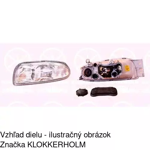 Hlavný reflektor 3210094E /POLCAR/ - obr. 3
