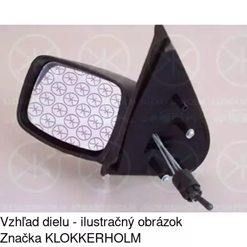 Vonkajšie zrkadlo 3210511M /POLCAR/ - obr. 4