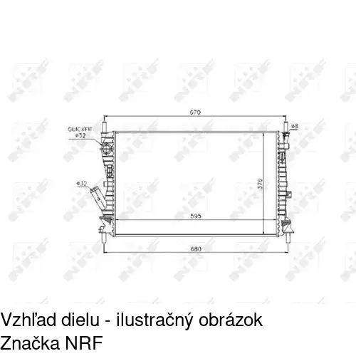 Chladiče vody POLCAR 321208-5
