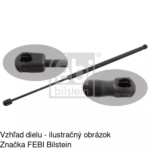 Plynová pružina 3212AB2 /POLCAR/ - obr. 2