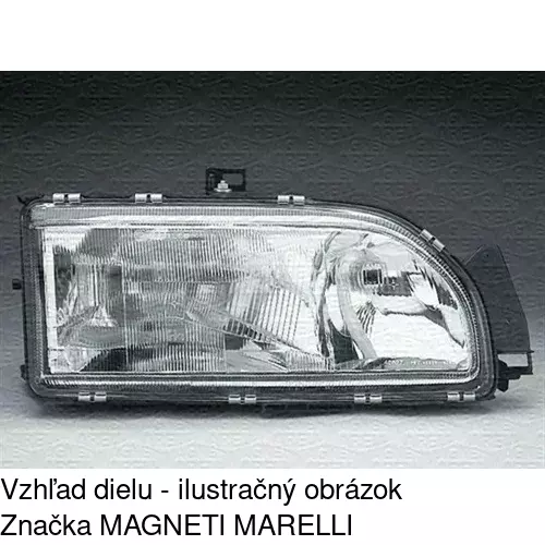 Hlavný reflektor 3215102E /POLCAR/ - obr. 2