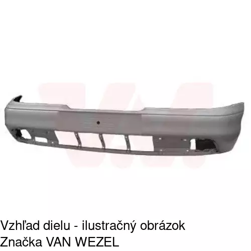 Predný nárazník POLCAR 321607-1