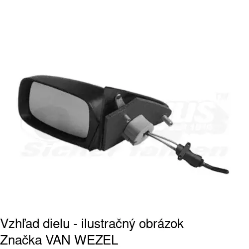 Vonkajšie zrkadlo 3216511M /POLCAR/ - obr. 4