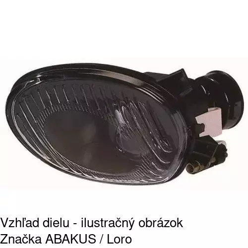 Hmlové svetlo - predné 321730-E /POLCAR/ - obr. 1