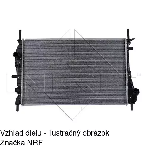 Chladiče vody 321808A5 /POLCAR/ - obr. 2