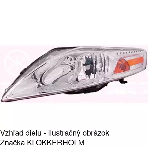 Hlavný reflektor 321909-E /POLCAR/ - obr. 2