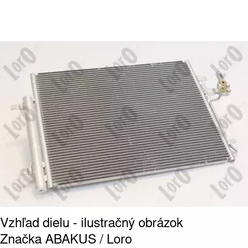 Chladiče klimatizácie 3219K8C2 /POLCAR/ - obr. 4