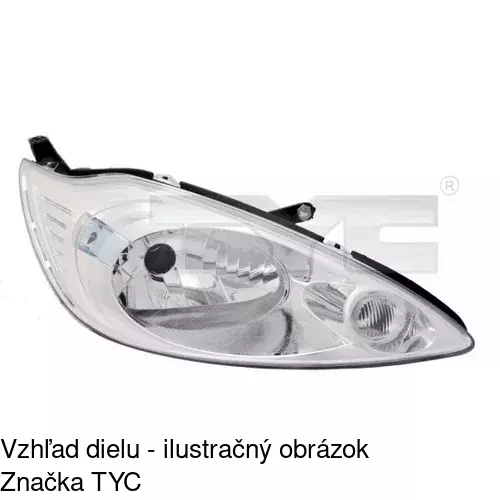 Hlavný reflektor POLCAR 323310-E