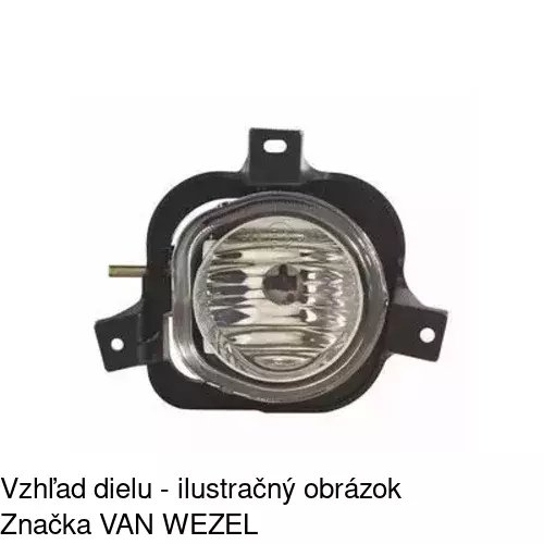 Hmlové svetlo - predné 323330-E /POLCAR/ - obr. 4