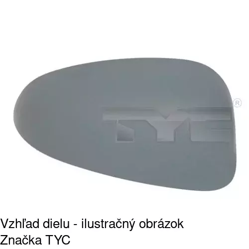 Rám vonkajšieho zrkadla 323354PM /POLCAR/ - obr. 5