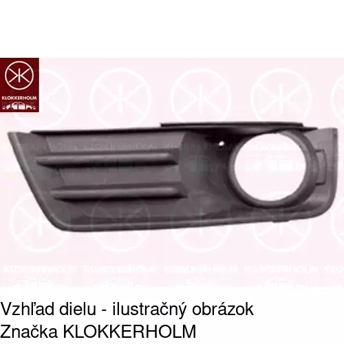 Kryt v nárazníku POLCAR 323527-4