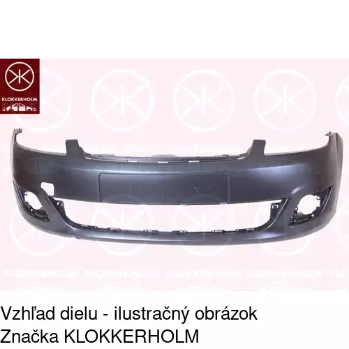 Predný nárazník POLCAR 323707-4