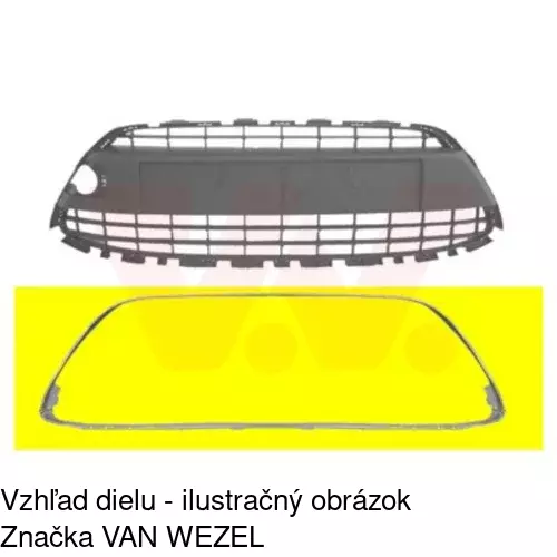 Kryt v nárazníku 323827-0 /POLCAR/ - obr. 1