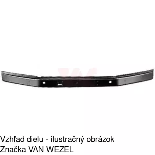 Dolný nosník predného čela 324424 /POLCAR/ - obr. 3