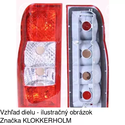 Zadné svetlo POLCAR 324888-T