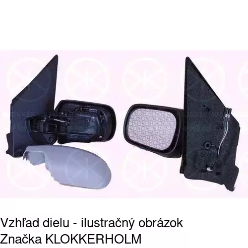 Vonkajšie zrkadlo 3257514M /POLCAR/ - obr. 1