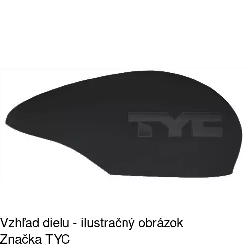 Rám vonkajšieho zrkadla 32B154TM /POLCAR/ - obr. 2