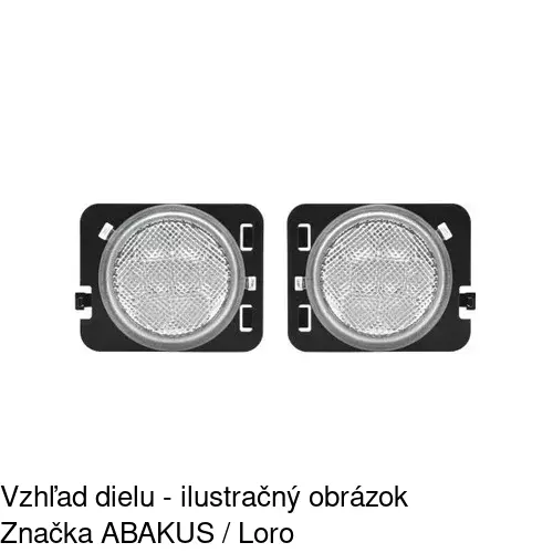 Bočná smerovka 340020-5 /POLCAR/ - obr. 1