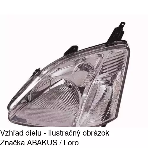 Hlavný reflektor 3812103E /POLCAR/ - obr. 4