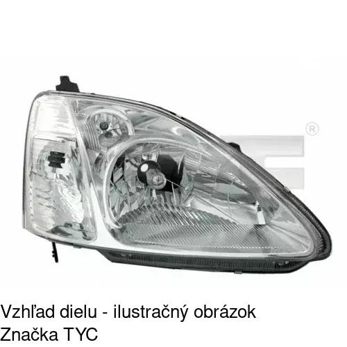 Hlavný reflektor POLCAR 3825102E