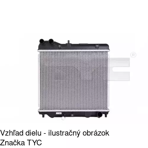 Chladiče vody POLCAR 3835082K