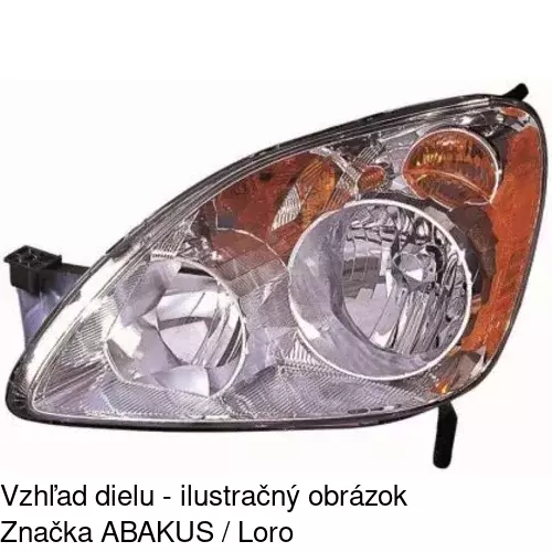 Hlavný reflektor 387709-E /POLCAR/ - obr. 3