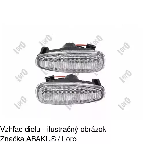 Bočná smerovka POLCAR 4015195X