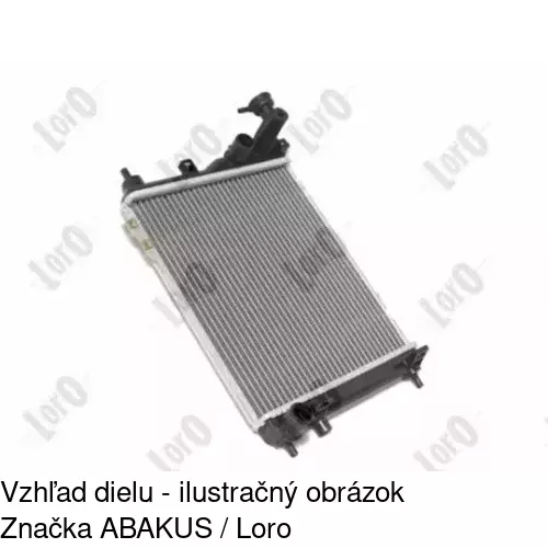 Chladiče vody 404208-2 /POLCAR/ - obr. 2