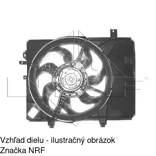 Ventilátory chladičov POLCAR 404223W1X