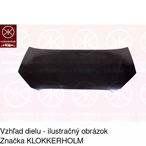 Kapota - poškodená POLCAR 404403UB