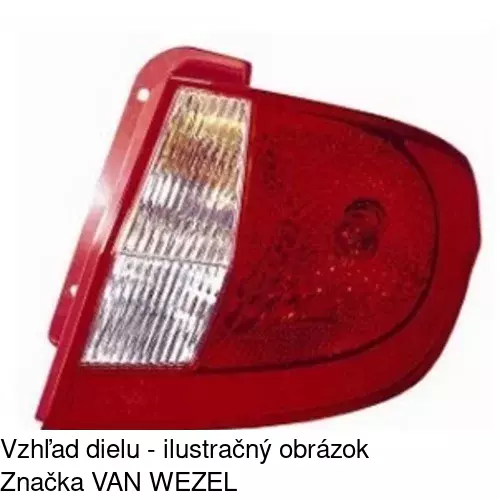 Zadné svetlo 404488-E /POLCAR/ - obr. 1