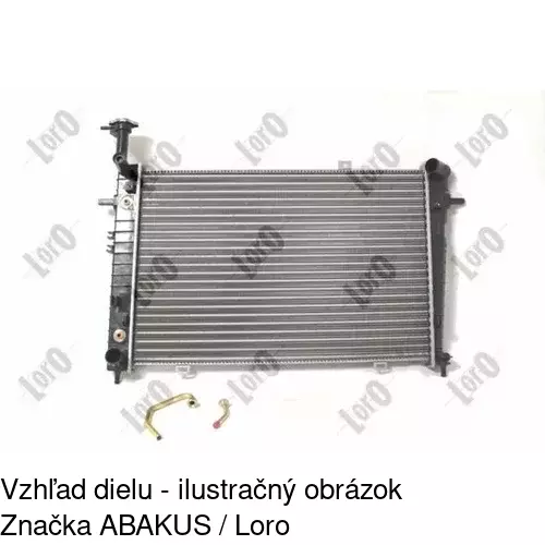 Chladiče vody 404708-1 /POLCAR/ - obr. 2
