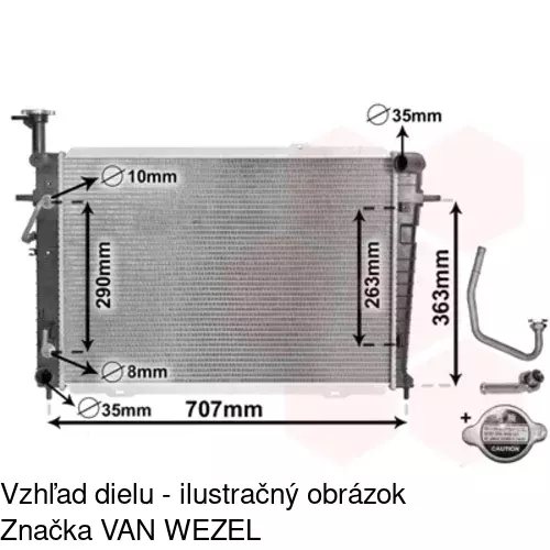 Chladiče vody 404708-1 /POLCAR/ - obr. 4