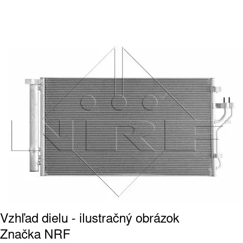 Chladiče klimatizácie POLCAR 4048K84X