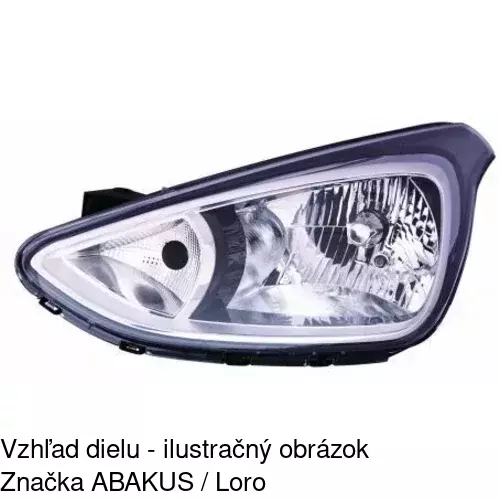 Hlavný reflektor 40A210-E /POLCAR/ - obr. 3