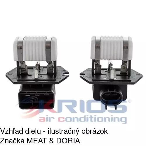 Ventilátory chladičov POLCAR 40S223W1