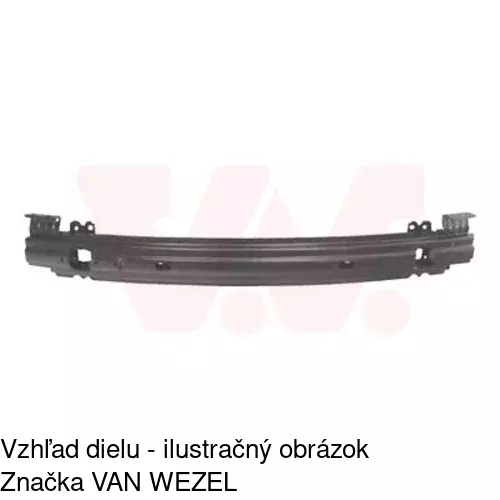 Výstuha nárazníka POLCAR 410707-3