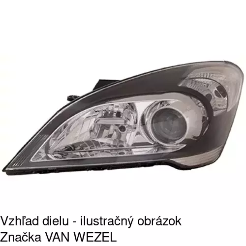 Hlavný reflektor 411809-E /POLCAR/ - obr. 4