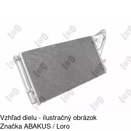 Chladiče klimatizácie 4148K81X /POLCAR/ - obr. 1