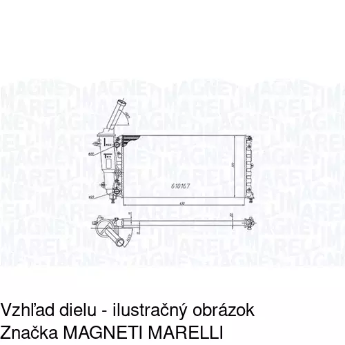 Chladiče vody 4202082X /POLCAR/ - obr. 1