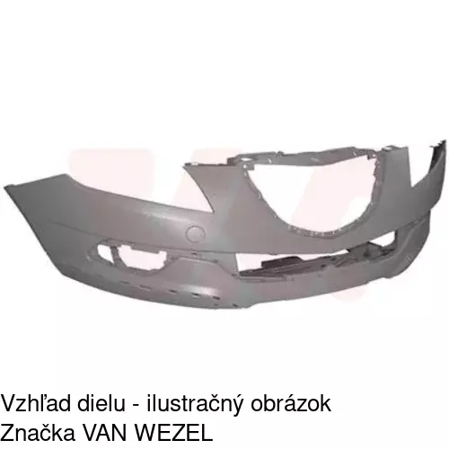 Predný nárazník 420807 /POLCAR/ - obr. 1