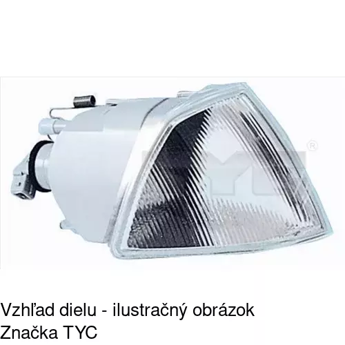 Predná smerovka POLCAR 421319-E