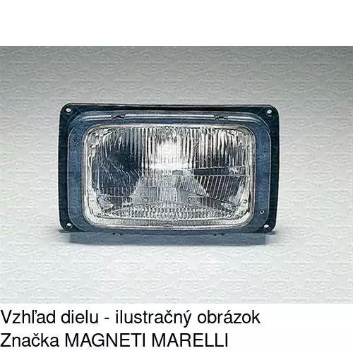 Sklo reflektora POLCAR 440511-U