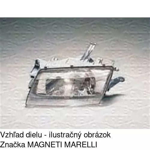Hlavný reflektor 4508100E /POLCAR/ - obr. 3
