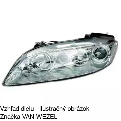 Hlavný reflektor 4519093E /POLCAR/ - obr. 4