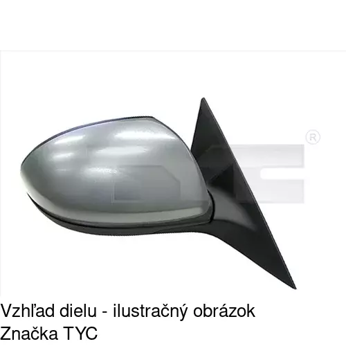 Rám vonkajšieho zrkadla 453357PE /POLCAR/ - obr. 4
