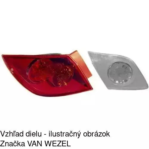 Zadné svetlo 4541872E /POLCAR/ - obr. 3