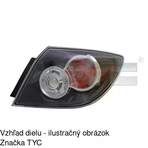 Zadné svetlo 454188BE /POLCAR/ - obr. 3