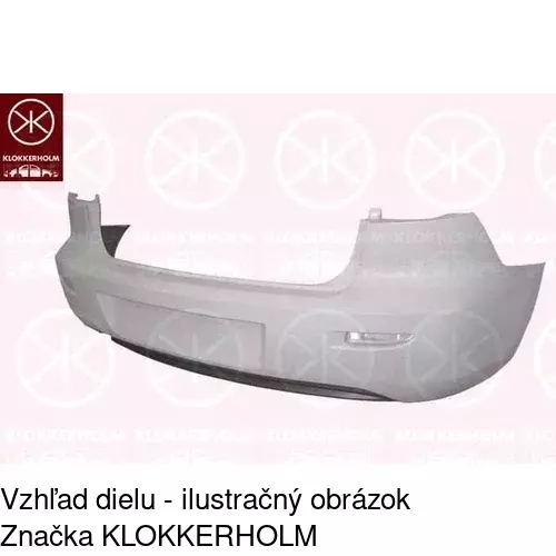 Zadný nárazník 454196 /POLCAR/